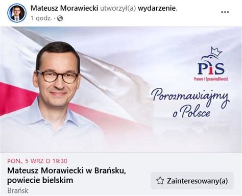 Premier Mateusz Morawiecki Spotka Si Z Mieszka Cami Bra Ska