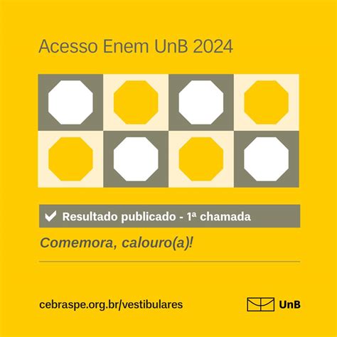 UnB divulga resultado do Vestibular via ENEM - Blog Pensar Cursos
