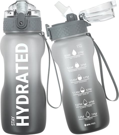 Amazon.com: Gohippos Kids Water Bottles, 17 oz Water Bottles for School