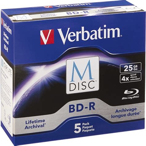 Verbatim 98900 4x M-Discs with Branded Surface - Walmart.com - Walmart.com