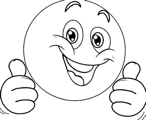 + Happy Face Emoji Coloring Pages Pics | Best Coloring Animal