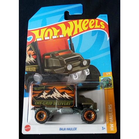 Jual Hot Wheels Baja Hauler Hw Hauler Off Grid Delivery Green Shopee Indonesia