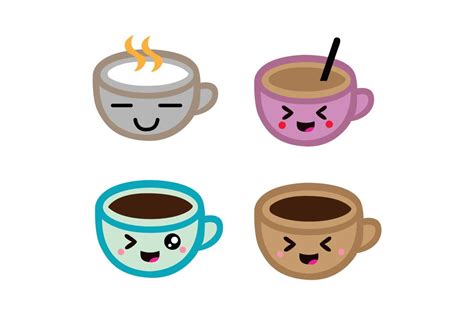 Kawaii Hot Chocolate Icon Graphic By Rainbow Cake Creative Fabrica