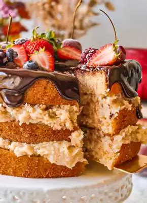 Naked Cake De Nozes Receita Dr Oetker