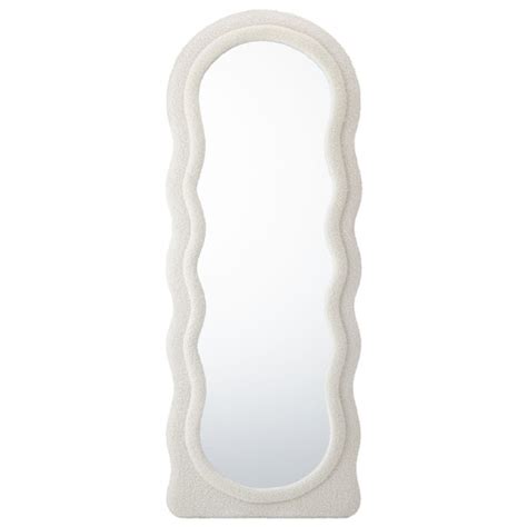 Livingfusion Verity Boucle Full Length Mirror Temple Webster