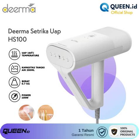 Jual Deerma Hs Iron Steam Setrika Uap Handheld Portable Steamer