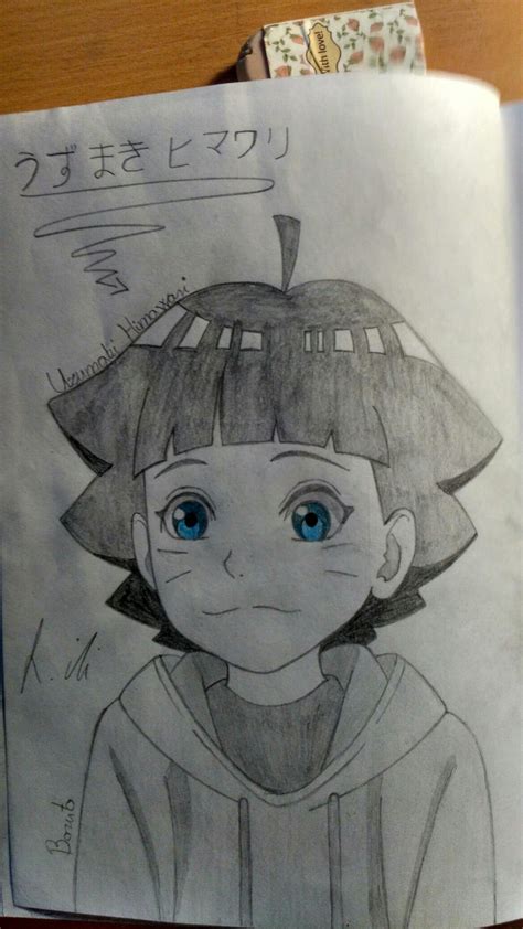 She Is Uzumaki Himawari From Boruto She S So KAWAII Desenho De