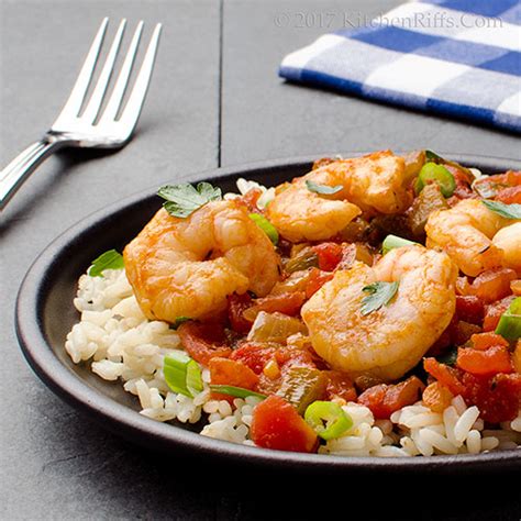 Kitchen Riffs Quick And Easy Shrimp Creole