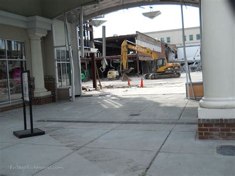 Vintage Richmond: Willow Lawn Mall demolition has begun