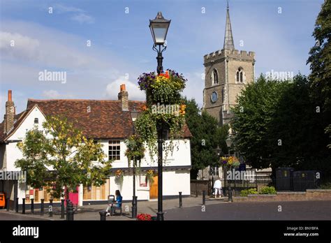 Ware Town Centre Hertfordshire England Uk Gb Stock Photo Alamy