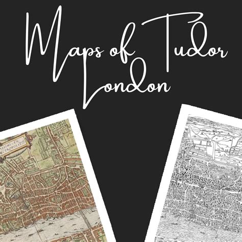 Maps Of Tudor London London Guided Walks