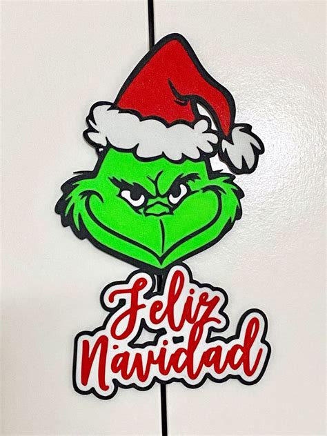 The Grinch Merry Christmas - Feliz Navidad- Hand toasting and with ball ...