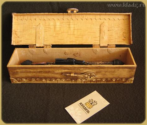 Берестяная шкатулка