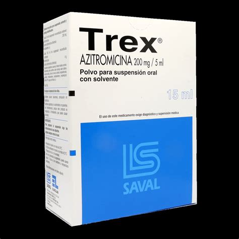 Trex Mg Ml X Ml Polvo Para Suspensi N Oral Con Solvente