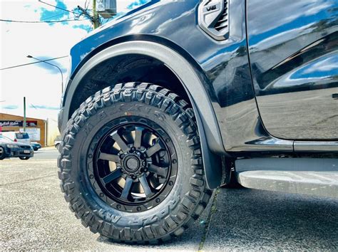 Ford Ranger Next Gen Black American Outlaw Capone Wheel Front