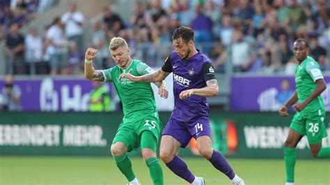 Live Erzgebirge Aue F Hrt Gegen Sv Sandhausen Schlussphase L Uft