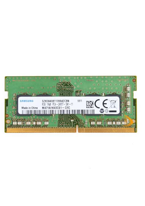 Samsung M471A1K43CB1-CRC PC4-2400 8 GB DDR4 2400 MHz CL17 Notebook Ram ...
