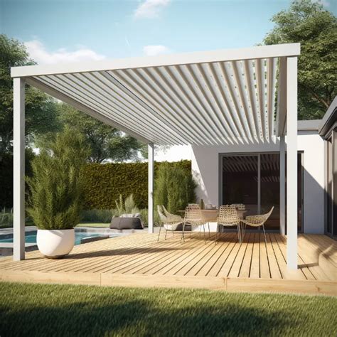 25 Aluminum Pergola Designs for a Sleek Outdoor Sanctuary - Egy Gazebo