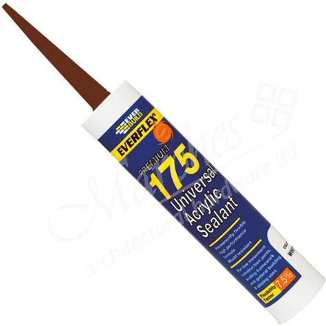 Everbuild Acrylic Universal Sealant Brown Sealants Silicones