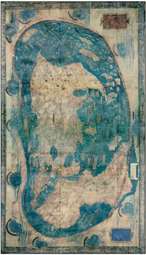 256 Henricus Martellus World Maps Cartographic Images