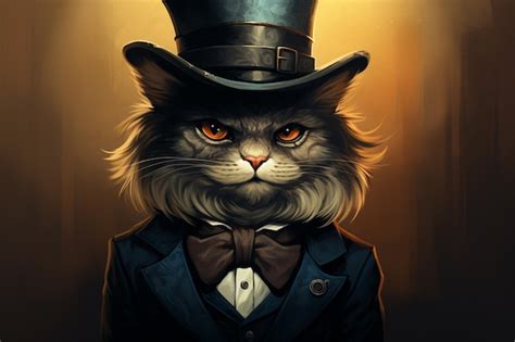 Premium AI Image Pussy Cat