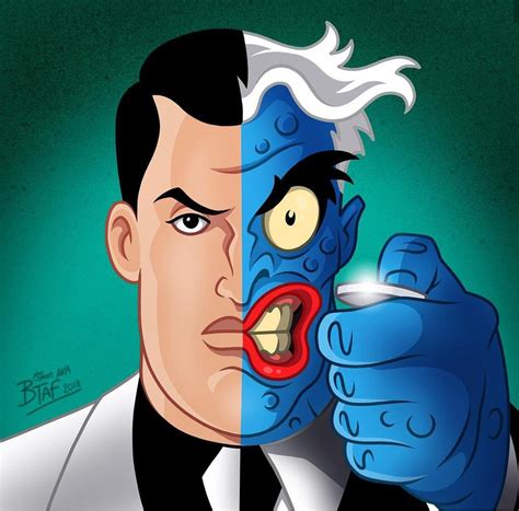 Two Face Batman Animated Series