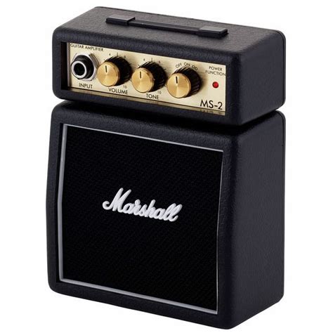 Marshall Ms Battery Powered Micro Guitar Amplifier Electric Guitar