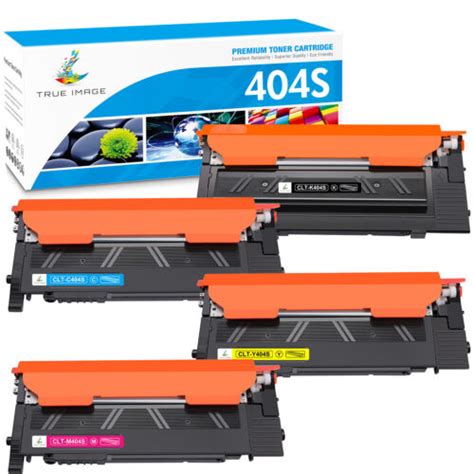 4x CLT 404S CMYK Color Toner For Samsung Xpress SL C430 C433W C480