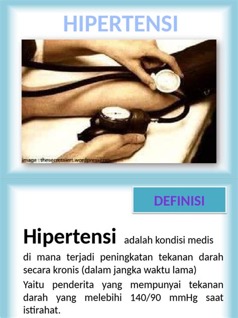 panduan lengkap hipertensi definisi penanganan