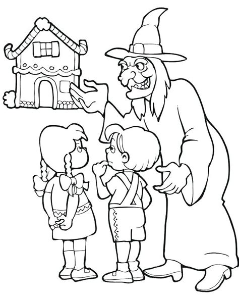 Hansel And Gretel Coloring Pages at GetColorings.com | Free printable ...