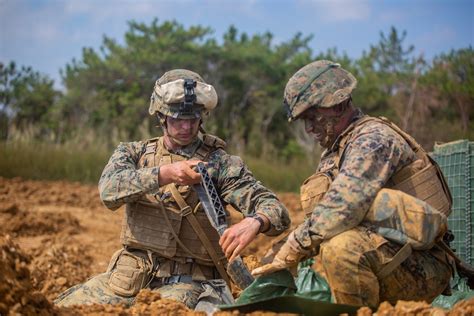 9th Engineer Support Battalion Marines Participate In Marine Corps