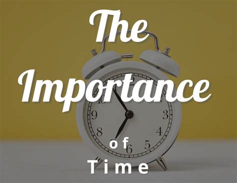 importance  time  reasons  time  important craftythinking