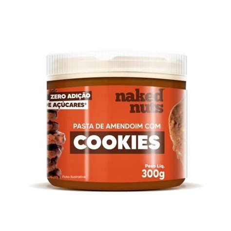 Pasta De Amendoim Naked Nuts Cookies G Creme De Avel Amendoim E Outros Marche Br