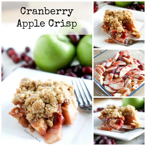 apple cranberry crisp nums  word