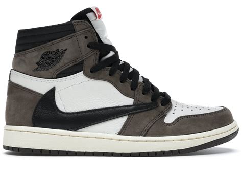 Jordan 1 Retro High Og Sp Travis Scott Mocha Sample Mens Cd4487