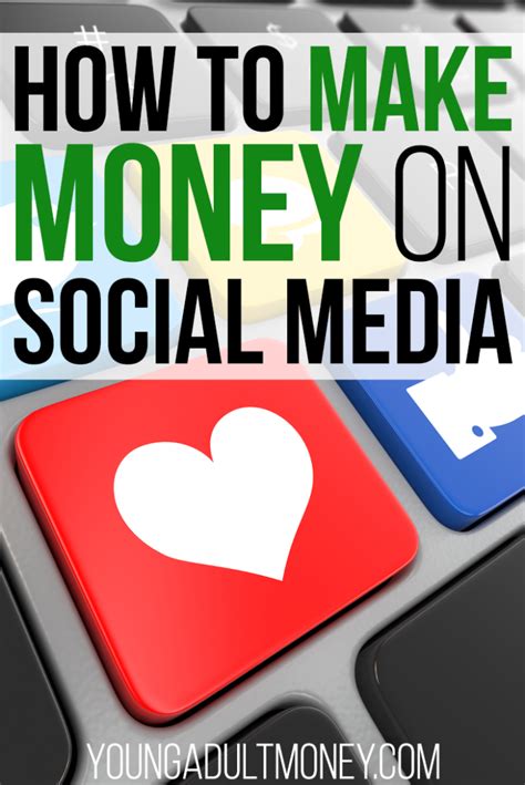 How To Make Money On Social Media Young Adult Money