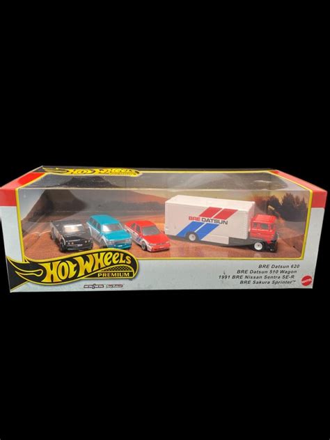 Hot Wheels Diorama Datsun Bre Datsun Datsun Wagon Nissan Sentra Se R Sakura