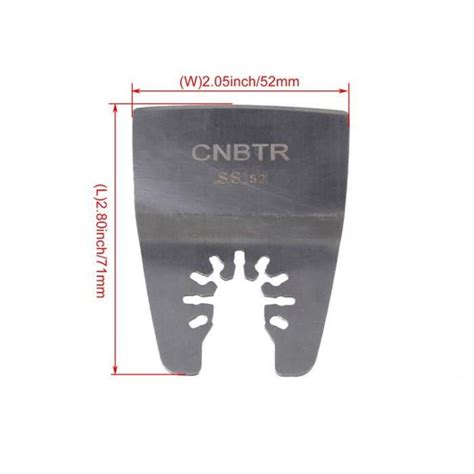 Pi Ces Oscillant Multi Outils Grattoirs En Acier Inoxydable Pour