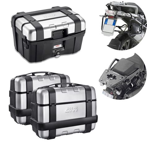 Harley Davidson Pan America 1250 Givi Trekker 46l Top Box And 33l