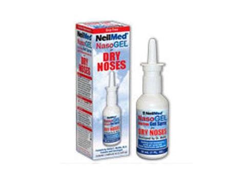 Nasogel Nasal Spral Drip Free Gel Spray For Dry Noses 30 Ml By Neilmed