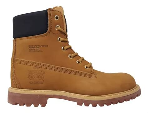 Botas Caribu Hombre Amarillas Miel Paja 784 Montaña Envío gratis