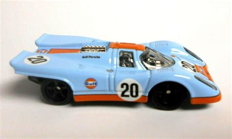 Hot Wheels Car Culture Porsche Kh Gulf Premium With Real Riders Loose