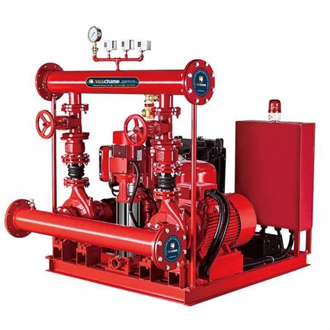 NFPA20 Стандартна противопожарна помпа EDJ Пожарогасителна система ...