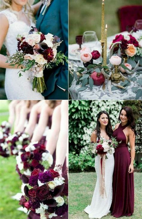 Beautiful Rustic Burgundy And Blush Wedding Color Ideas Hochzeit