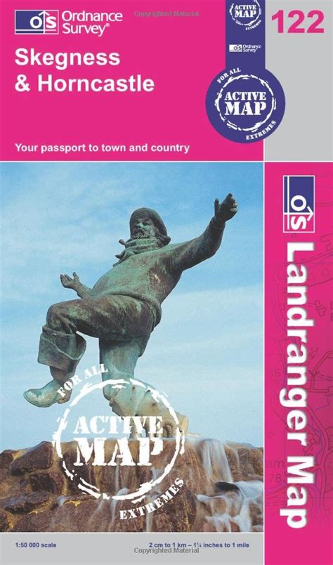 Skegness Horncastle Os Landranger Map Active Os Landranger