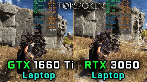 Forspoken Benchmark Test On GTX 1660 Ti Laptop Vs RTX 3060 Laptop YouTube