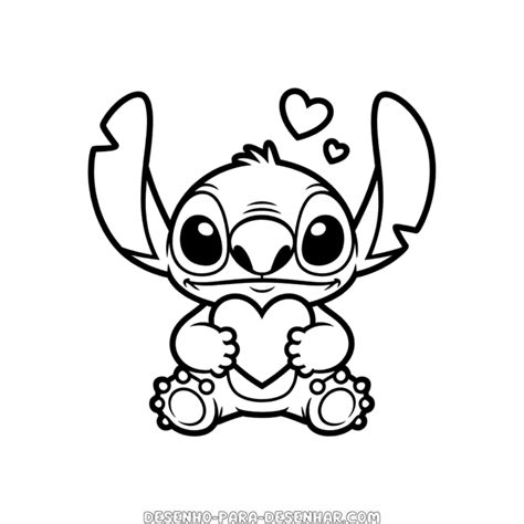 Desenho Fácil De Fazer Do Stitch