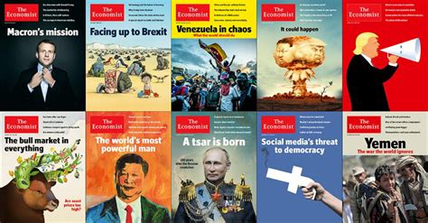 The Economists Editors Pick The Ten Covers That Define 2017