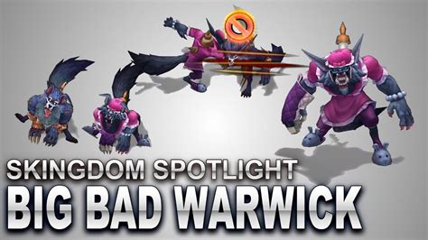 Big Bad Warwick Skin Spotlight Skingdom League Of Legends Compare