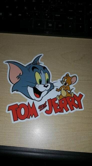 Tom And Jerry Logo Sticker Ebay